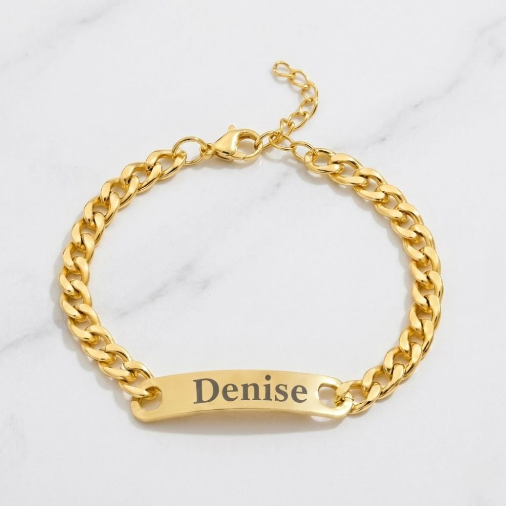 Gepersonaliseerde Tekstarmband