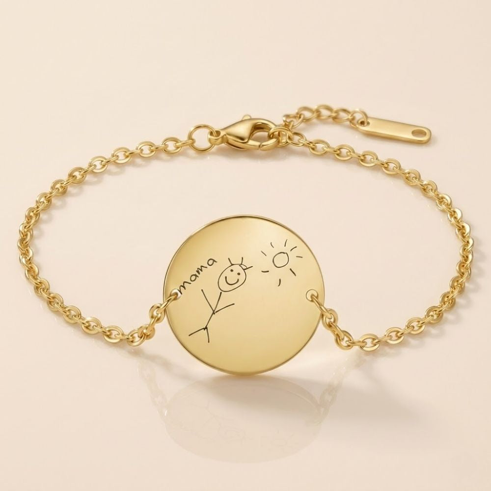 Handgeschreven Armband - Munt