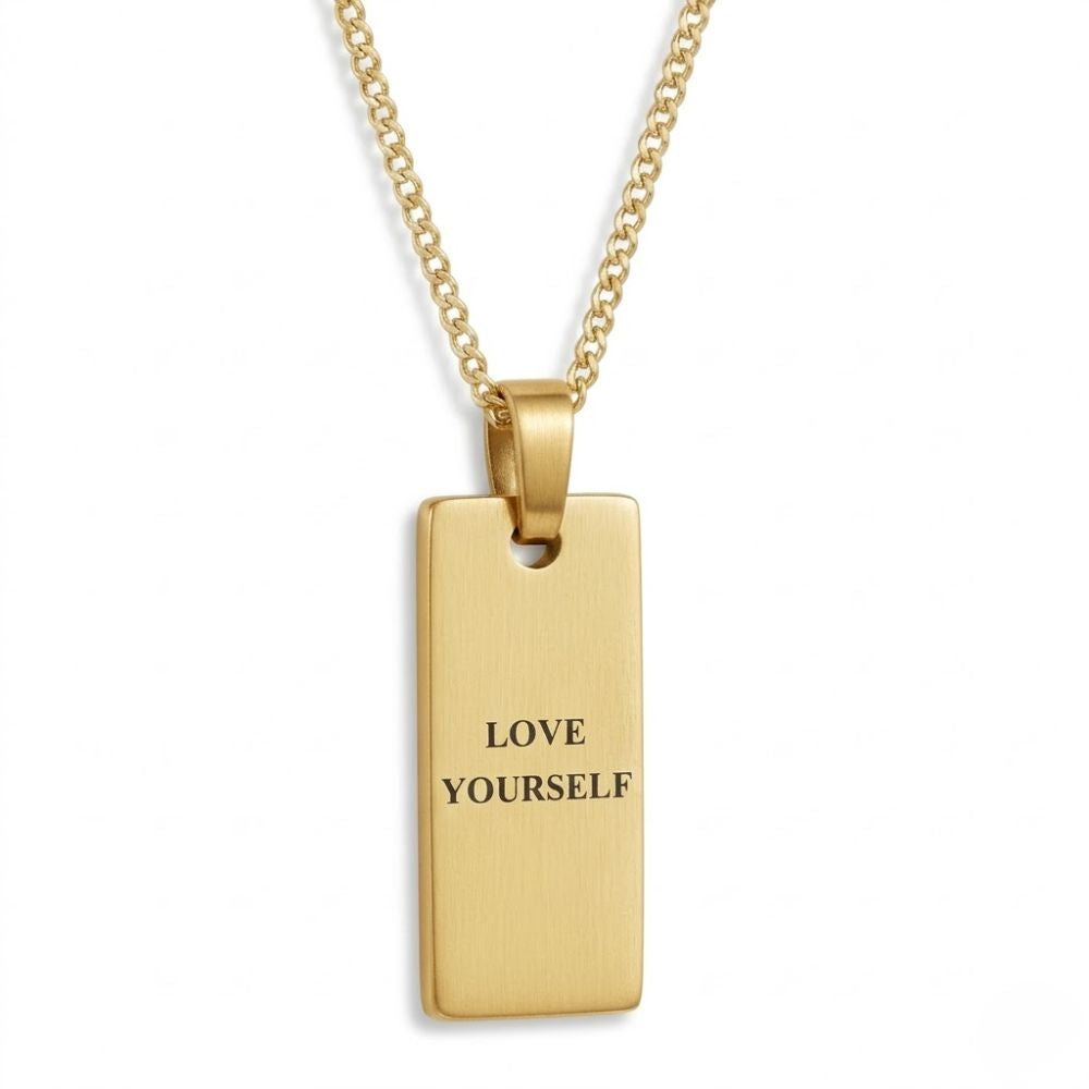 Gepersonaliseerde Tekstketting – Staafvorm