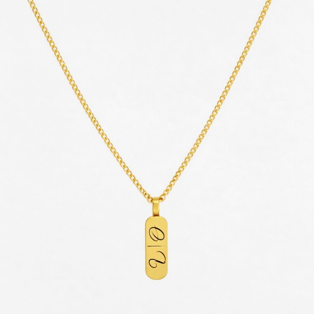 Gepersonaliseerde Tekstketting – Staafvorm
