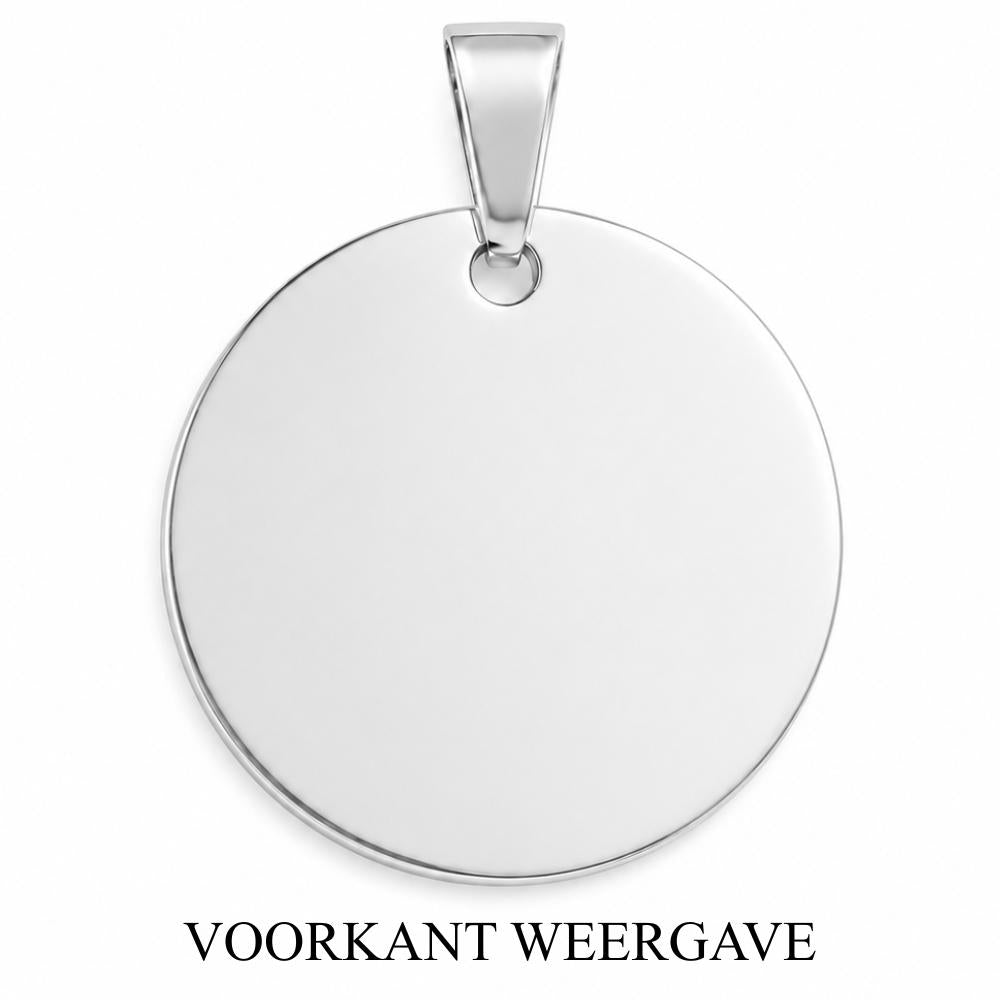 Gepersonaliseerde Tekstketting – Muntvorm