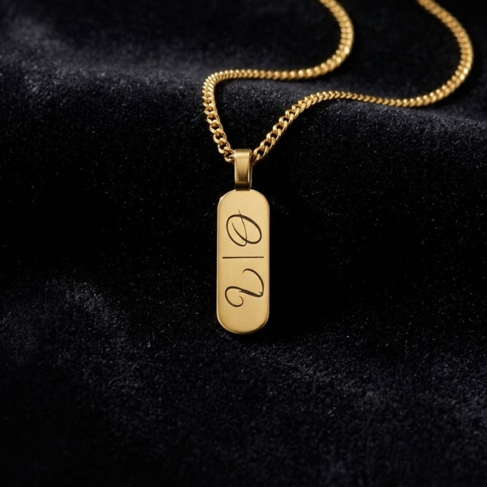 Gepersonaliseerde Tekstketting – Staafvorm