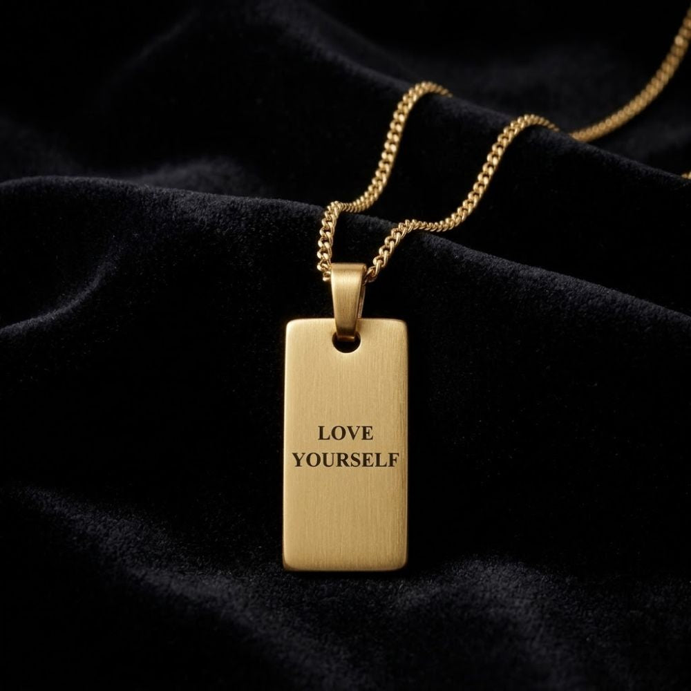 Gepersonaliseerde Tekstketting – Staafvorm
