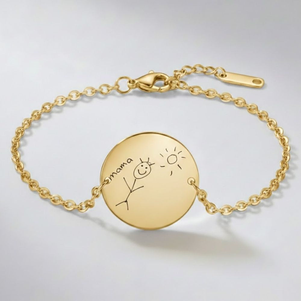 Handgeschreven Armband - Munt