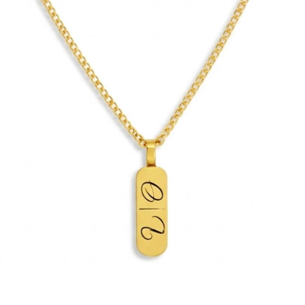 Gepersonaliseerde Tekstketting – Staafvorm