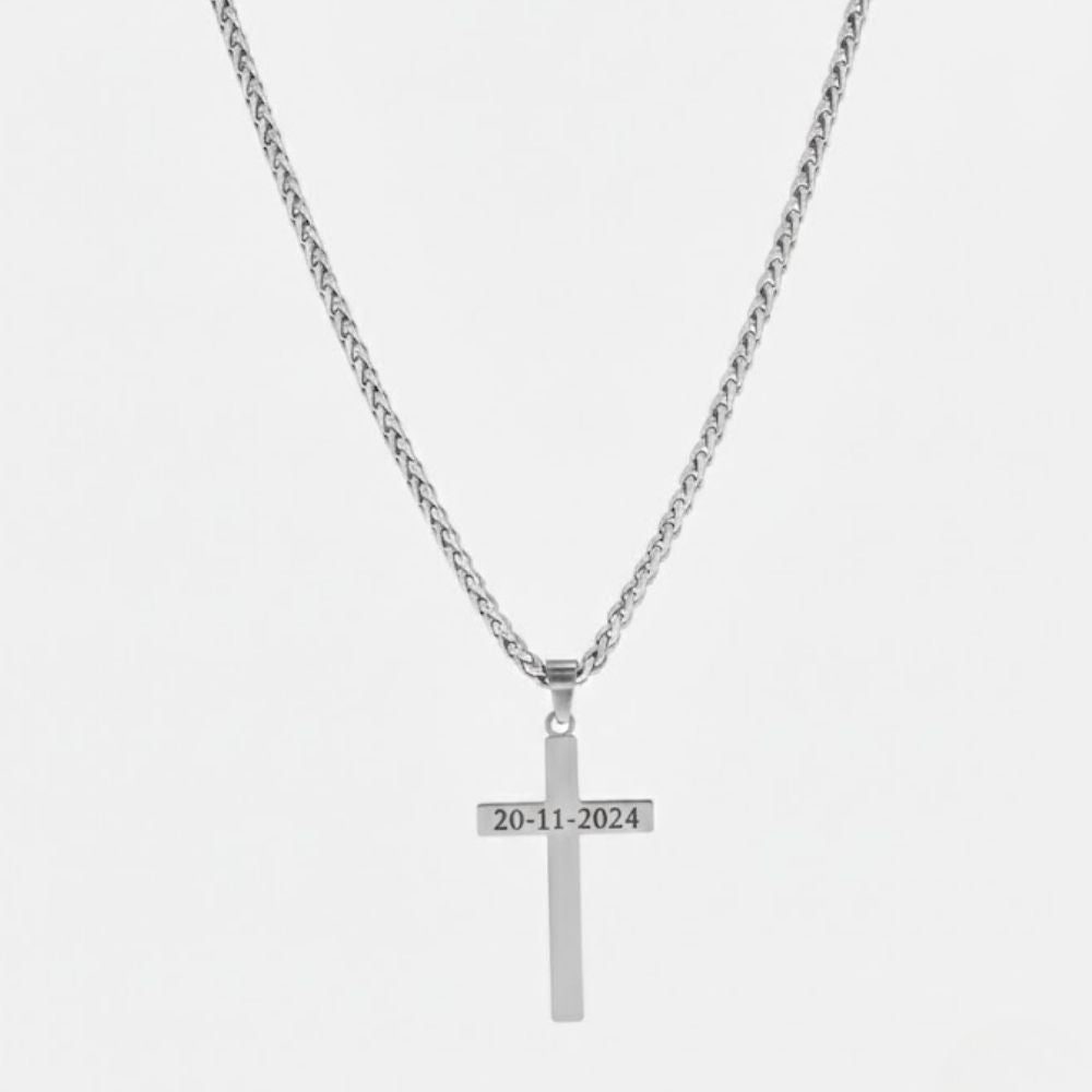 Gepersonaliseerde Tekstketting – Kruis