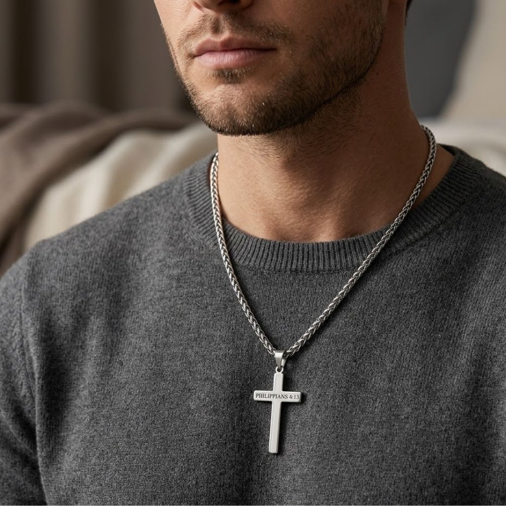 Gepersonaliseerde Kruisketting met Gravure