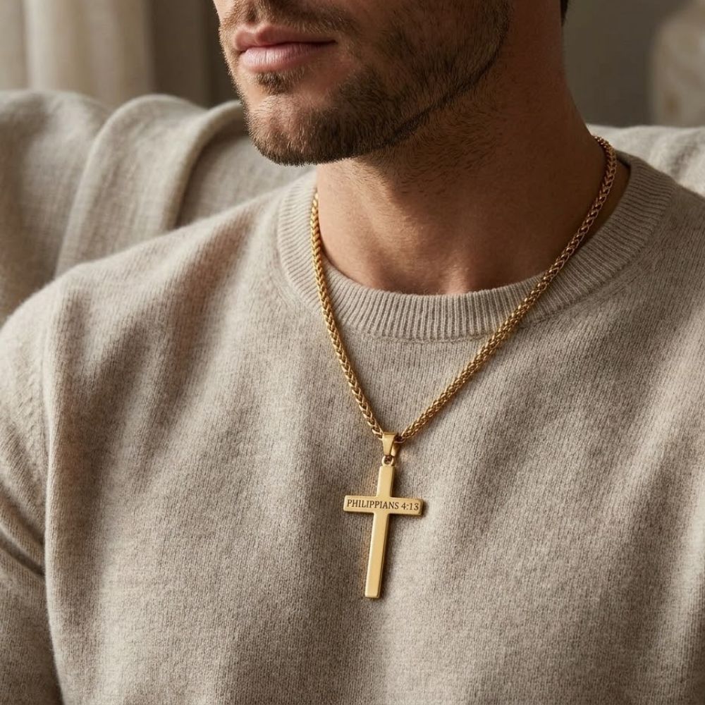 Gepersonaliseerde Kruisketting met Gravure