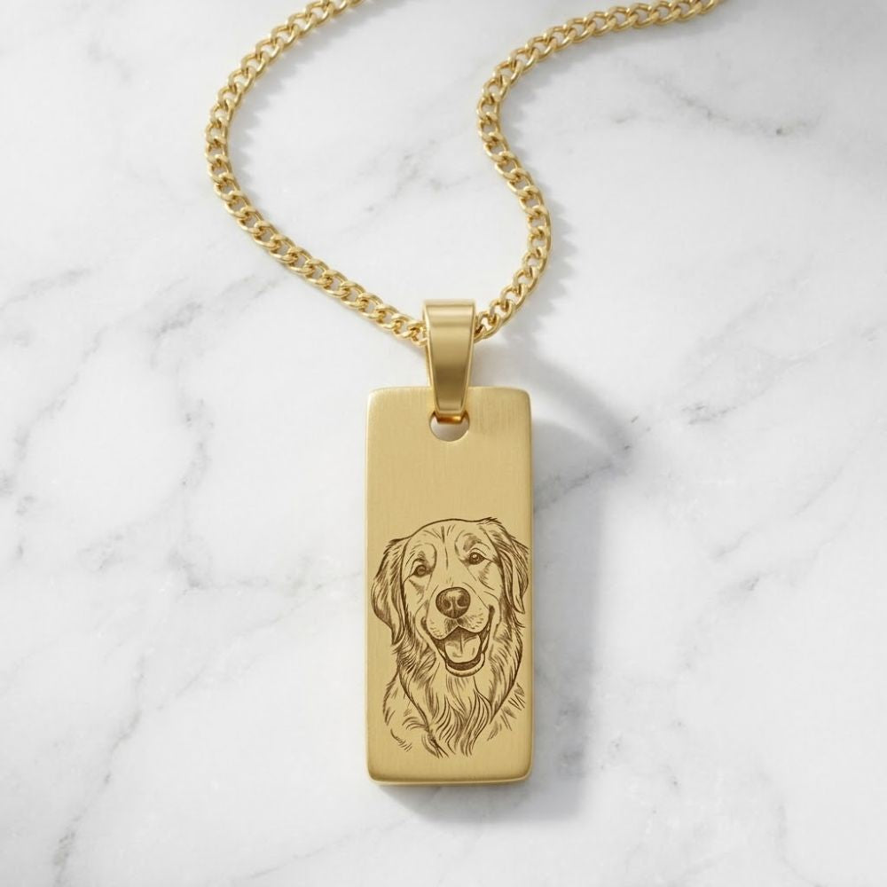 Gepersonaliseerde Fotoketting – Staafvorm