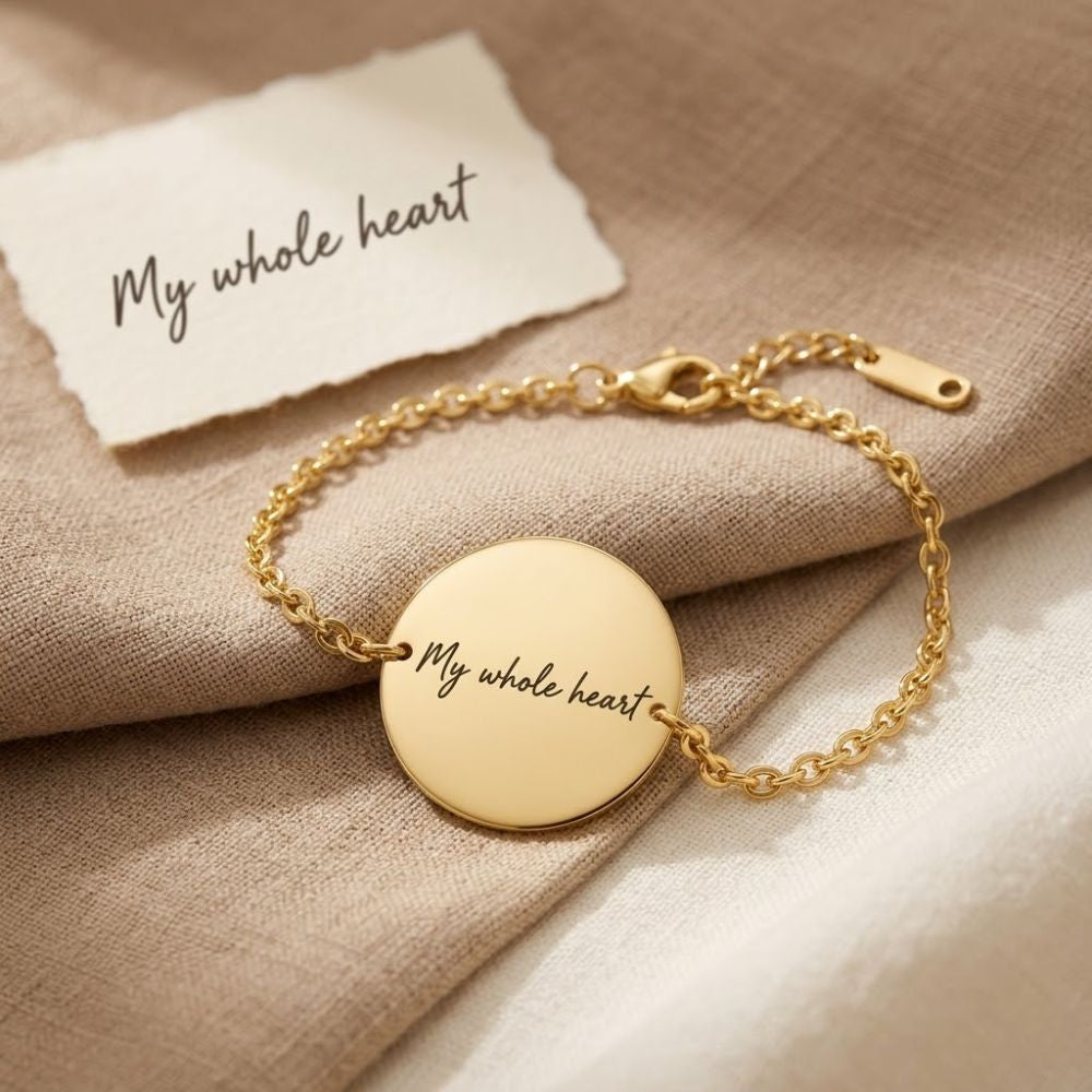 Handgeschreven Armband - Munt