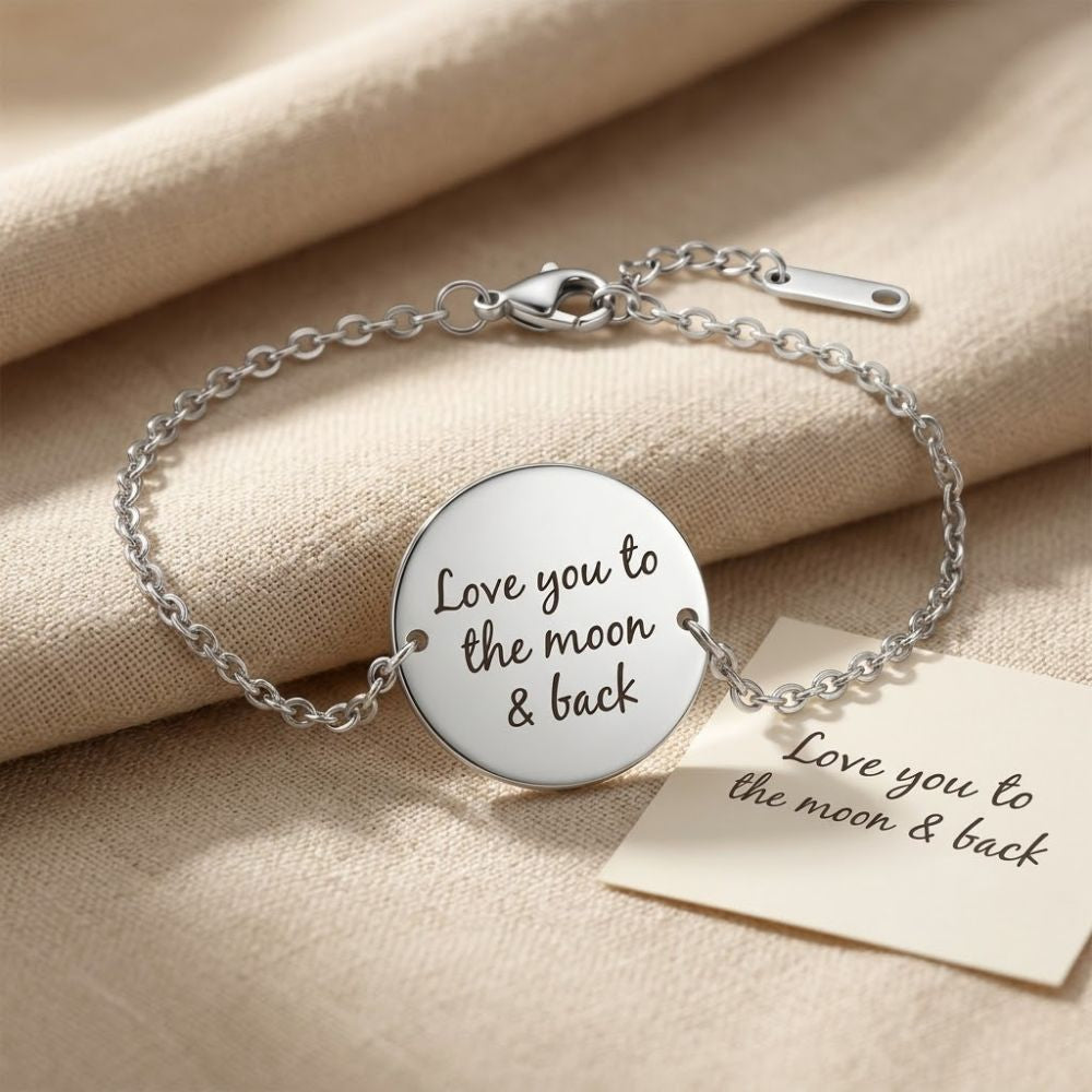 Handgeschreven Armband - Munt