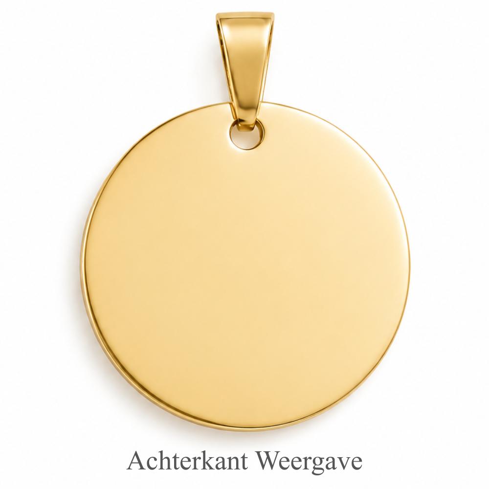 Gepersonaliseerde Tekstketting – Muntvorm