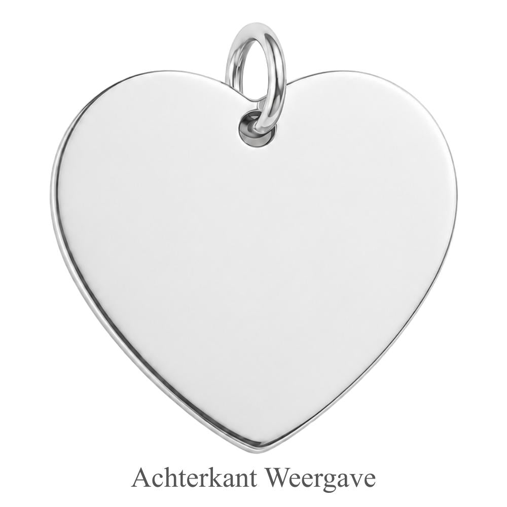 Gepersonaliseerde Tekstketting – Hartvorm