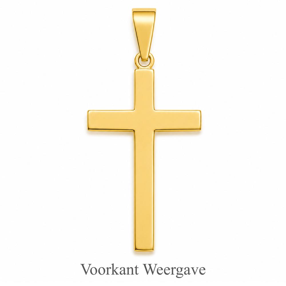 Gepersonaliseerde Kruisketting met Gravure